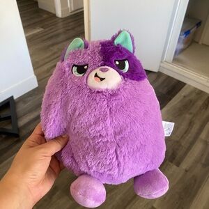 Misfittens Get Meow Purple Plush Animal Cat